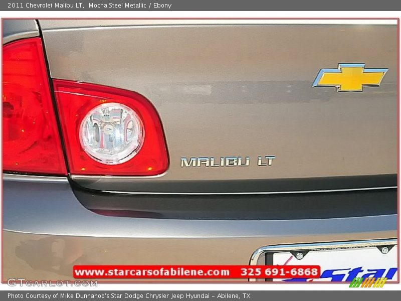 Mocha Steel Metallic / Ebony 2011 Chevrolet Malibu LT