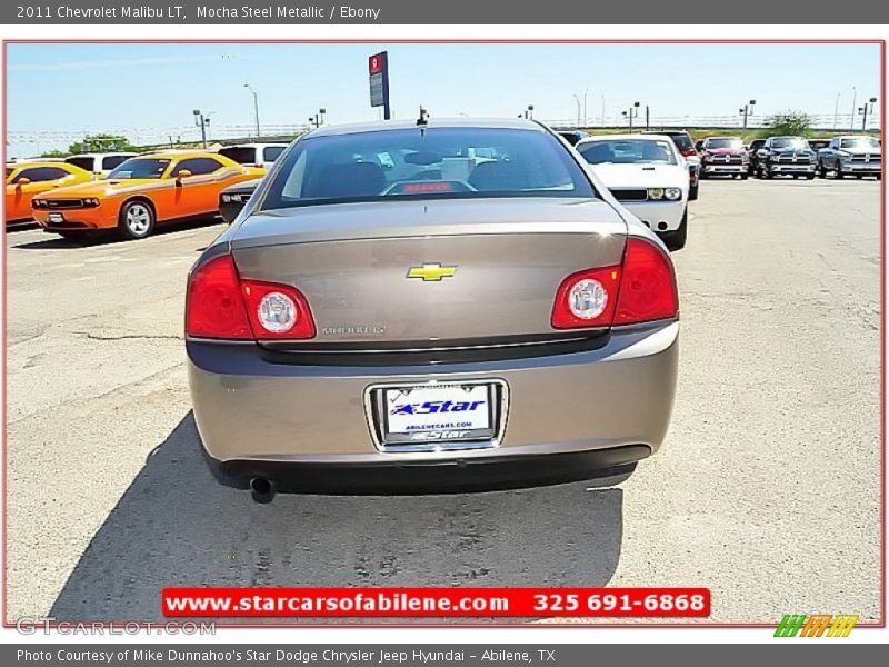 Mocha Steel Metallic / Ebony 2011 Chevrolet Malibu LT