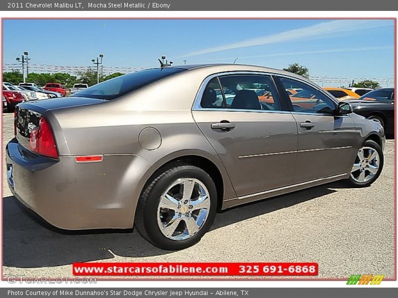 Mocha Steel Metallic / Ebony 2011 Chevrolet Malibu LT