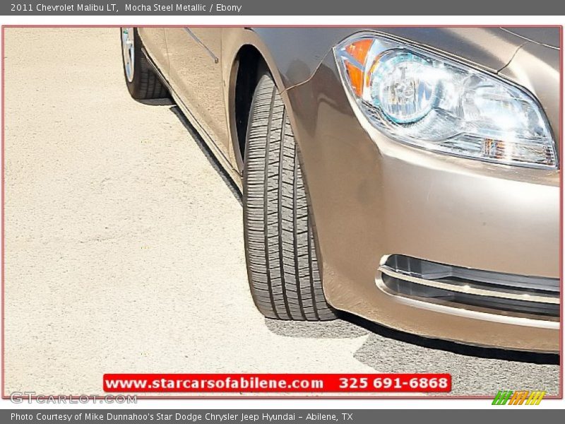 Mocha Steel Metallic / Ebony 2011 Chevrolet Malibu LT