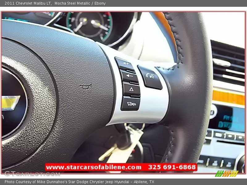 Mocha Steel Metallic / Ebony 2011 Chevrolet Malibu LT