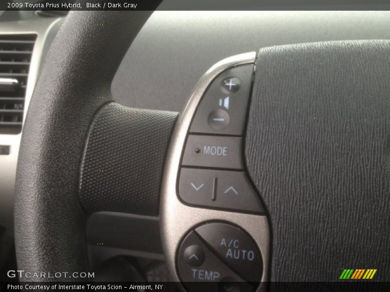 Black / Dark Gray 2009 Toyota Prius Hybrid