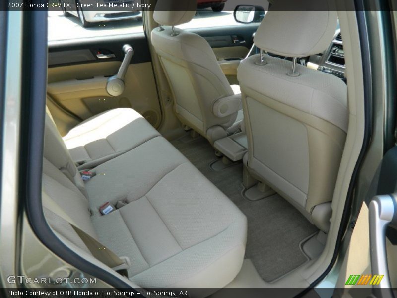 Green Tea Metallic / Ivory 2007 Honda CR-V LX