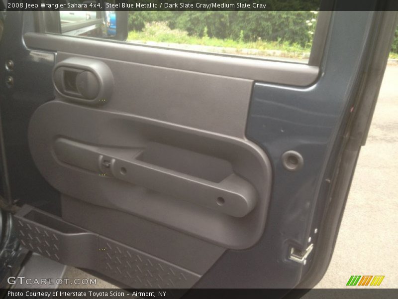 Steel Blue Metallic / Dark Slate Gray/Medium Slate Gray 2008 Jeep Wrangler Sahara 4x4