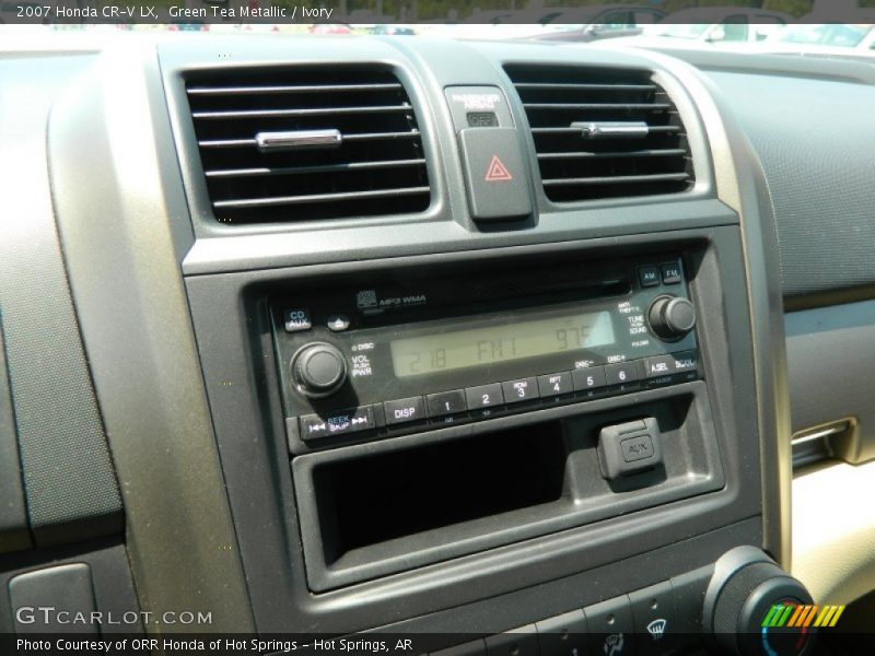 Green Tea Metallic / Ivory 2007 Honda CR-V LX