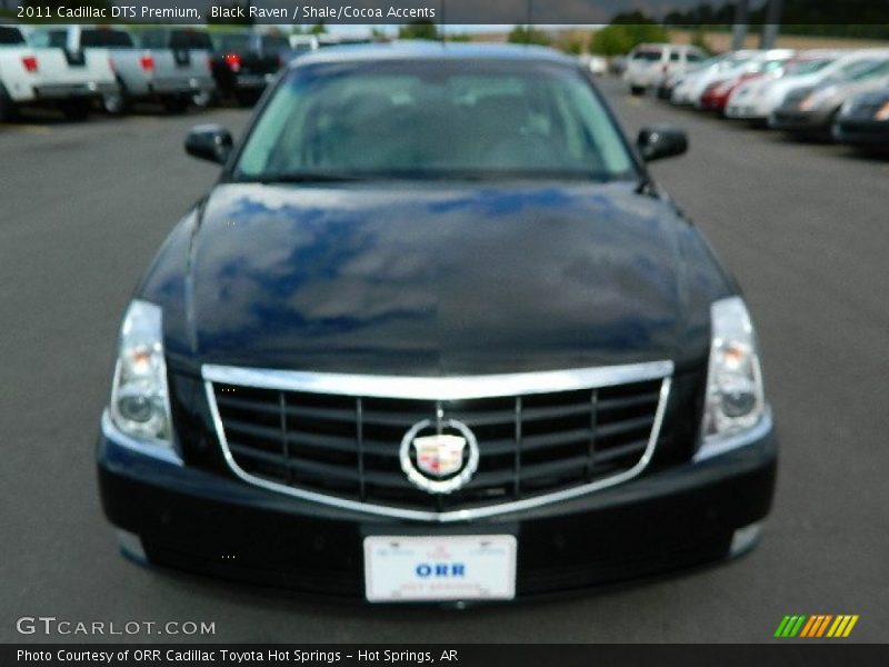 Black Raven / Shale/Cocoa Accents 2011 Cadillac DTS Premium