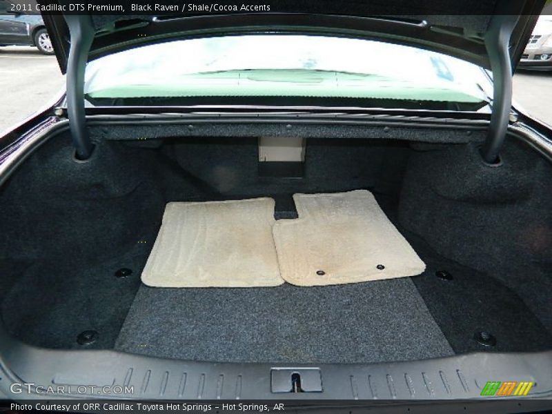 Black Raven / Shale/Cocoa Accents 2011 Cadillac DTS Premium