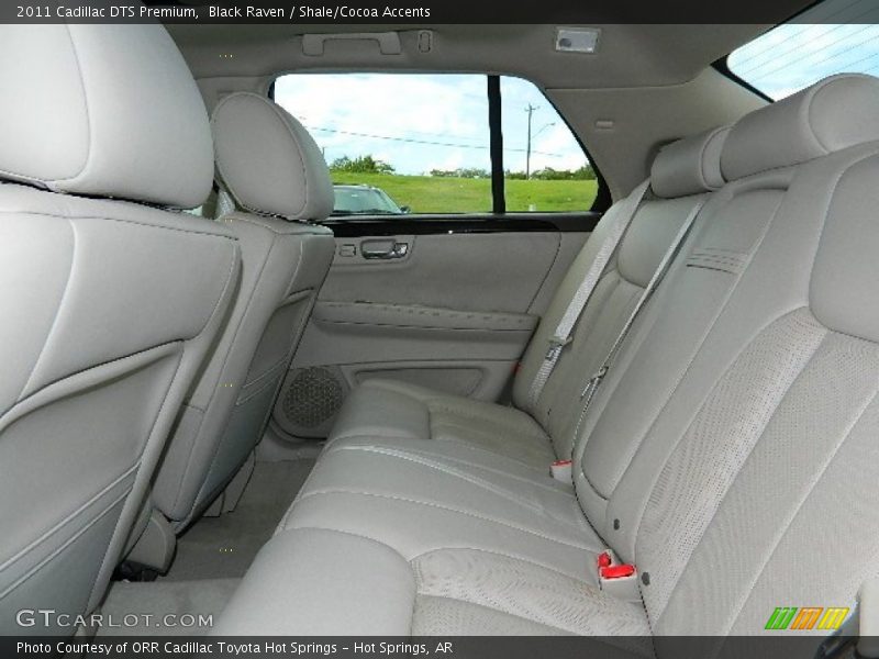 Black Raven / Shale/Cocoa Accents 2011 Cadillac DTS Premium