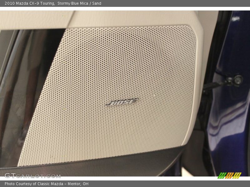 Stormy Blue Mica / Sand 2010 Mazda CX-9 Touring
