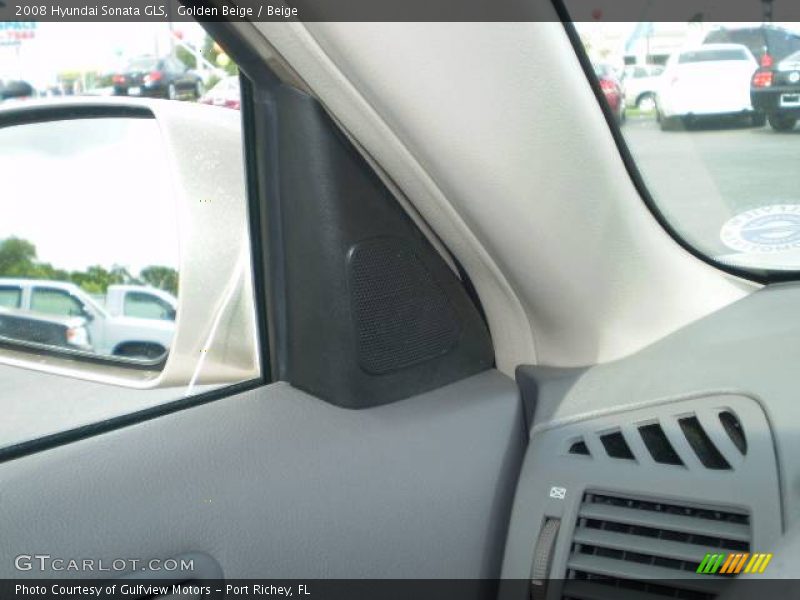 Golden Beige / Beige 2008 Hyundai Sonata GLS