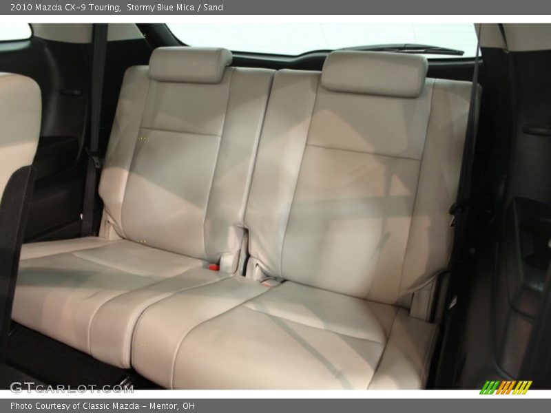 Stormy Blue Mica / Sand 2010 Mazda CX-9 Touring