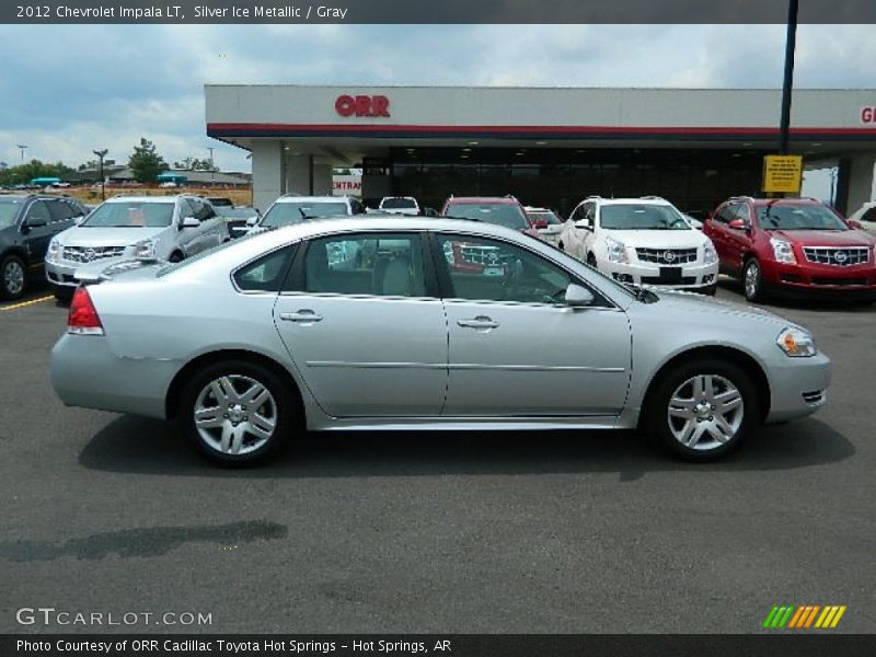 Silver Ice Metallic / Gray 2012 Chevrolet Impala LT