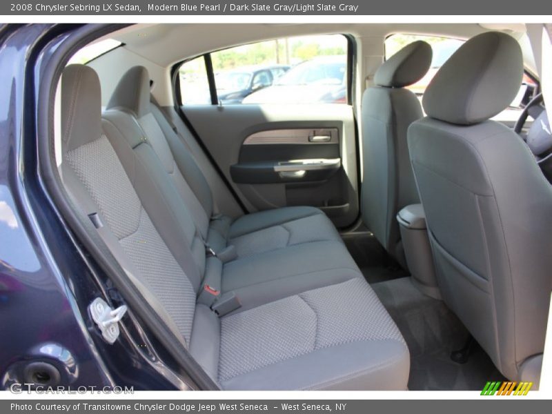 Modern Blue Pearl / Dark Slate Gray/Light Slate Gray 2008 Chrysler Sebring LX Sedan