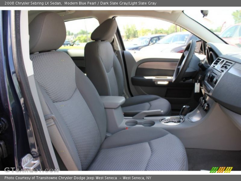 Modern Blue Pearl / Dark Slate Gray/Light Slate Gray 2008 Chrysler Sebring LX Sedan