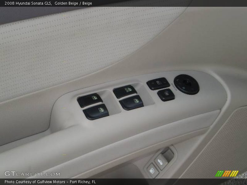 Golden Beige / Beige 2008 Hyundai Sonata GLS