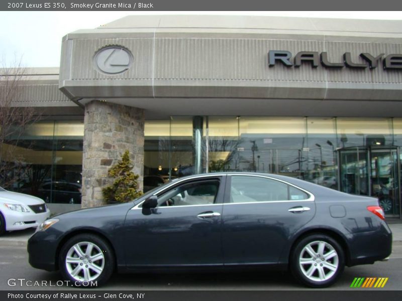 Smokey Granite Mica / Black 2007 Lexus ES 350