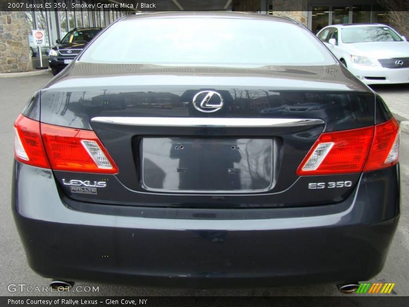 Smokey Granite Mica / Black 2007 Lexus ES 350