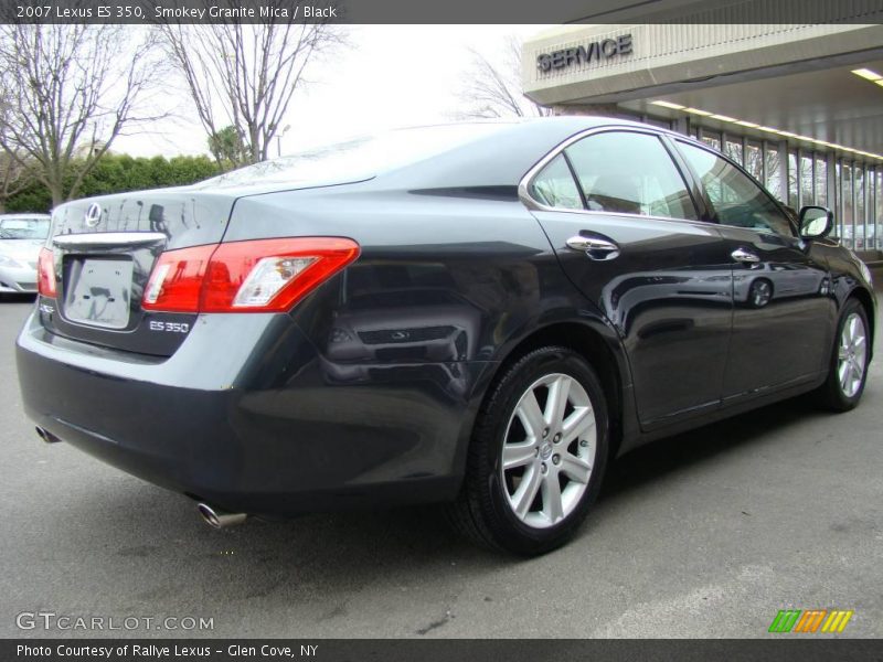 Smokey Granite Mica / Black 2007 Lexus ES 350