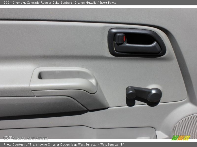 Sunburst Orange Metallic / Sport Pewter 2004 Chevrolet Colorado Regular Cab