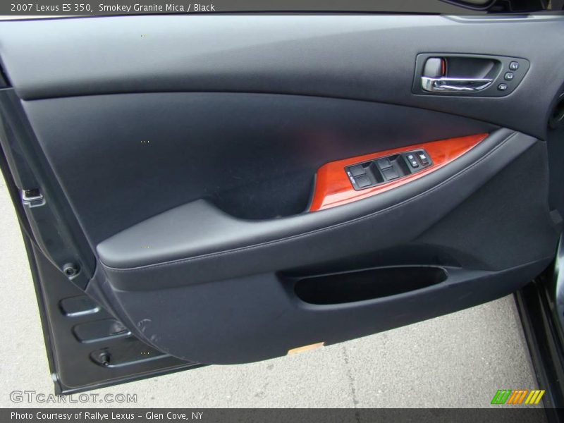 Smokey Granite Mica / Black 2007 Lexus ES 350