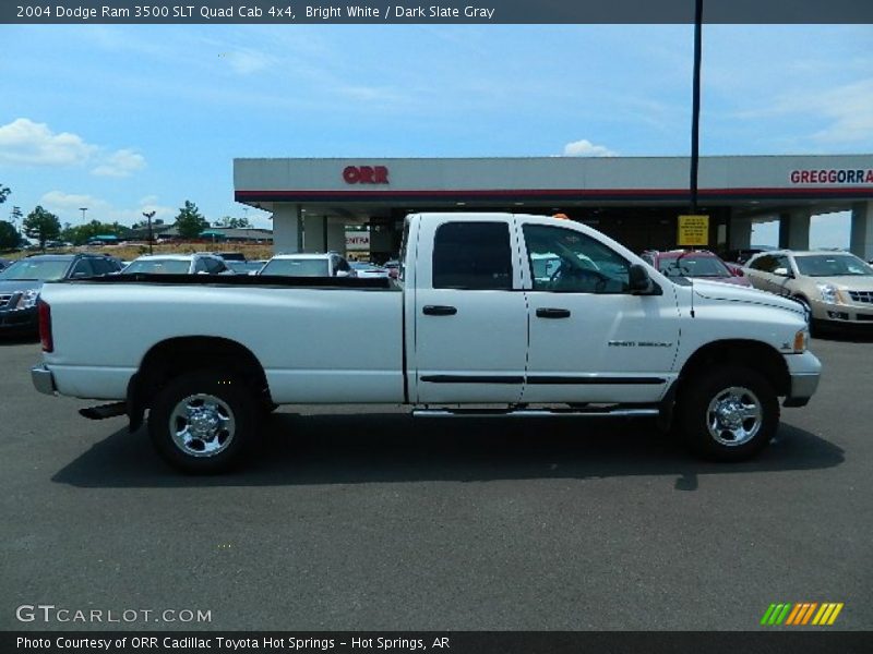 Bright White / Dark Slate Gray 2004 Dodge Ram 3500 SLT Quad Cab 4x4