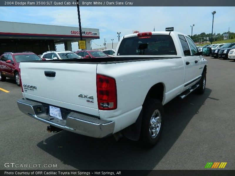 Bright White / Dark Slate Gray 2004 Dodge Ram 3500 SLT Quad Cab 4x4