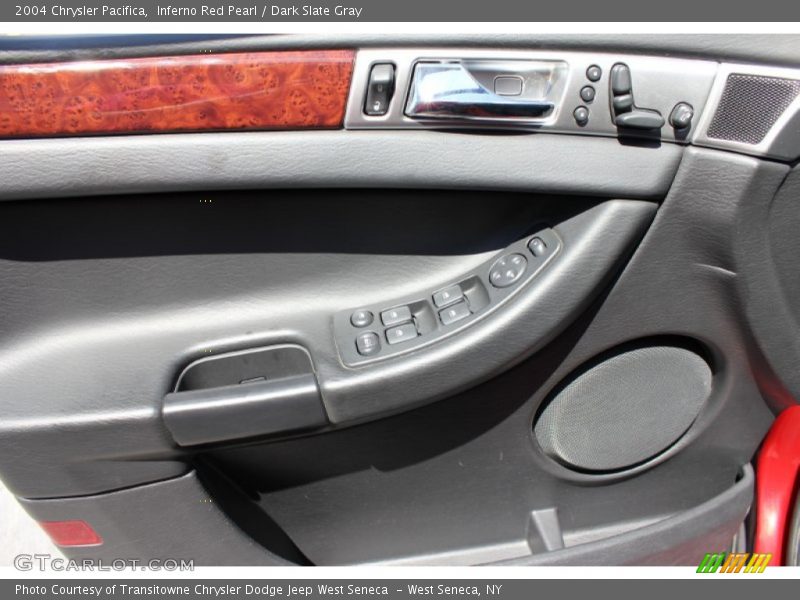 Inferno Red Pearl / Dark Slate Gray 2004 Chrysler Pacifica