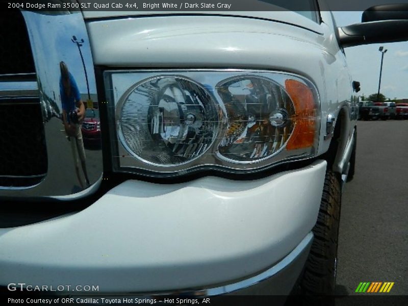 Bright White / Dark Slate Gray 2004 Dodge Ram 3500 SLT Quad Cab 4x4