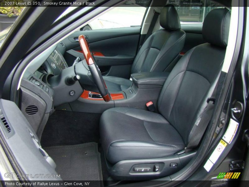 Smokey Granite Mica / Black 2007 Lexus ES 350