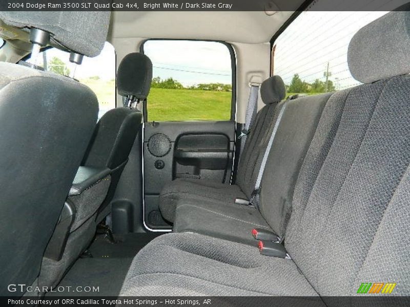 Bright White / Dark Slate Gray 2004 Dodge Ram 3500 SLT Quad Cab 4x4