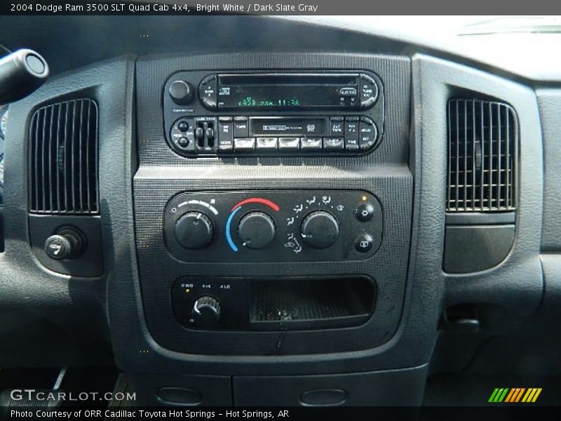 Bright White / Dark Slate Gray 2004 Dodge Ram 3500 SLT Quad Cab 4x4