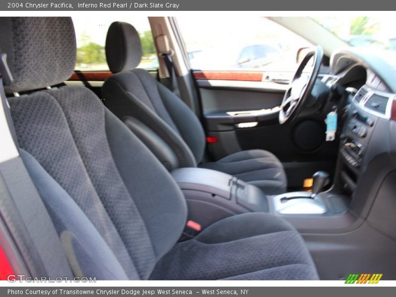 Inferno Red Pearl / Dark Slate Gray 2004 Chrysler Pacifica