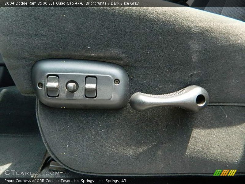 Bright White / Dark Slate Gray 2004 Dodge Ram 3500 SLT Quad Cab 4x4