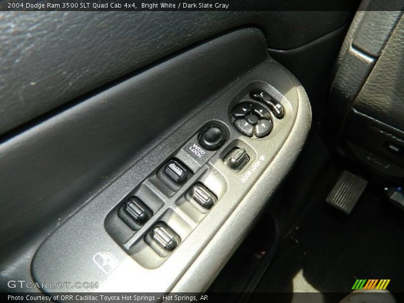 Bright White / Dark Slate Gray 2004 Dodge Ram 3500 SLT Quad Cab 4x4