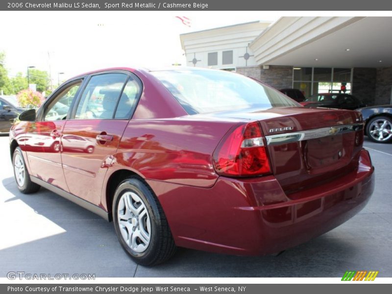 Sport Red Metallic / Cashmere Beige 2006 Chevrolet Malibu LS Sedan