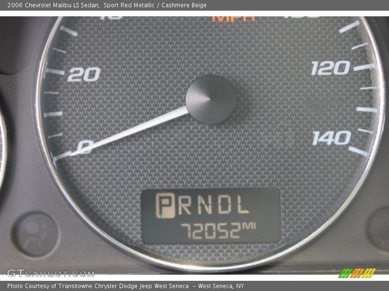 Sport Red Metallic / Cashmere Beige 2006 Chevrolet Malibu LS Sedan