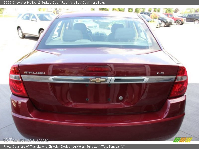 Sport Red Metallic / Cashmere Beige 2006 Chevrolet Malibu LS Sedan