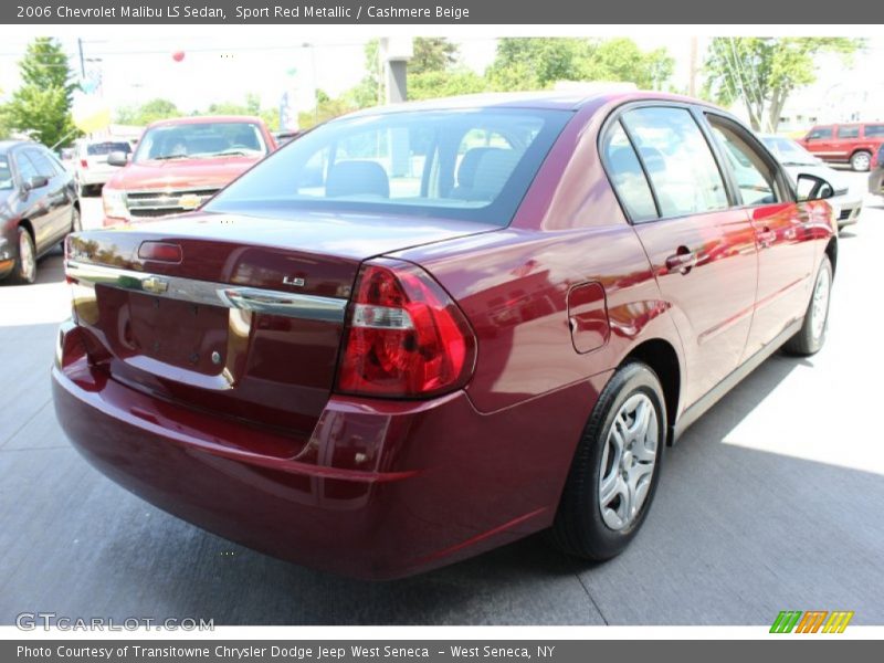 Sport Red Metallic / Cashmere Beige 2006 Chevrolet Malibu LS Sedan