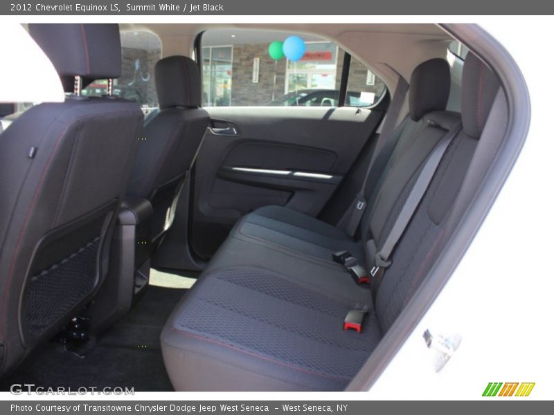 Summit White / Jet Black 2012 Chevrolet Equinox LS