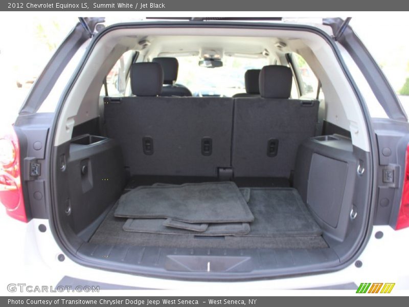 Summit White / Jet Black 2012 Chevrolet Equinox LS
