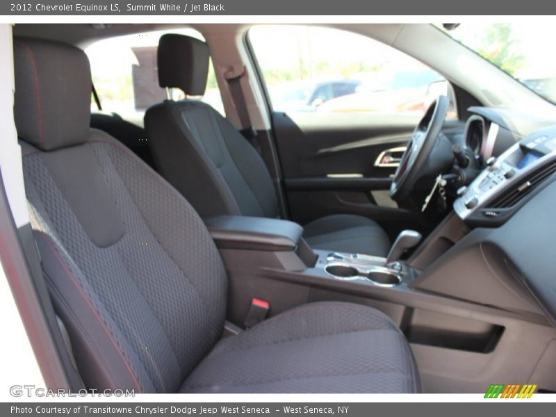 Summit White / Jet Black 2012 Chevrolet Equinox LS