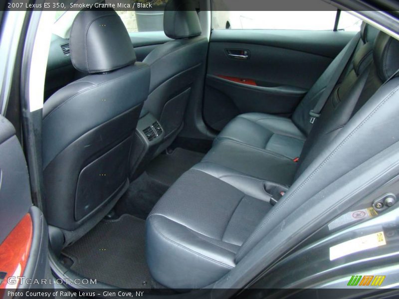 Smokey Granite Mica / Black 2007 Lexus ES 350