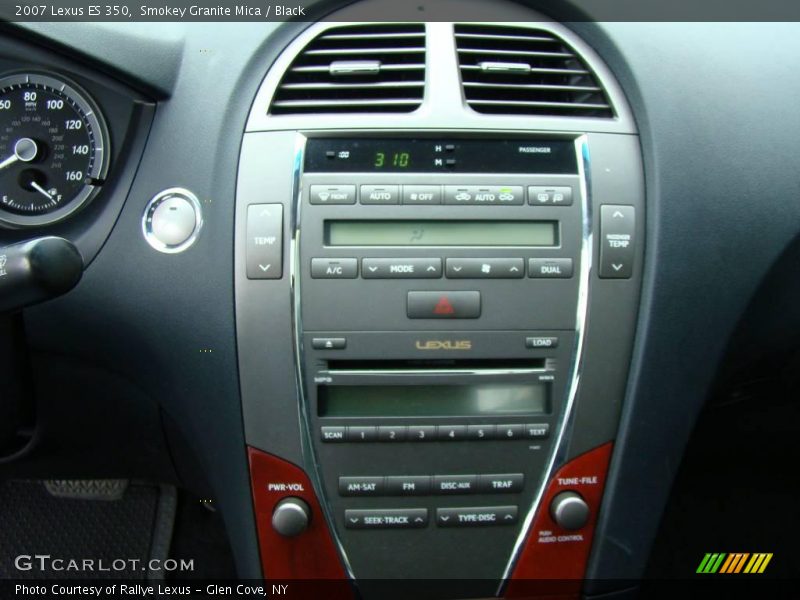 Smokey Granite Mica / Black 2007 Lexus ES 350