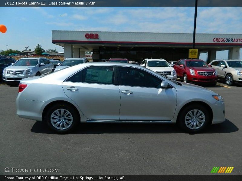 Classic Silver Metallic / Ash 2012 Toyota Camry LE