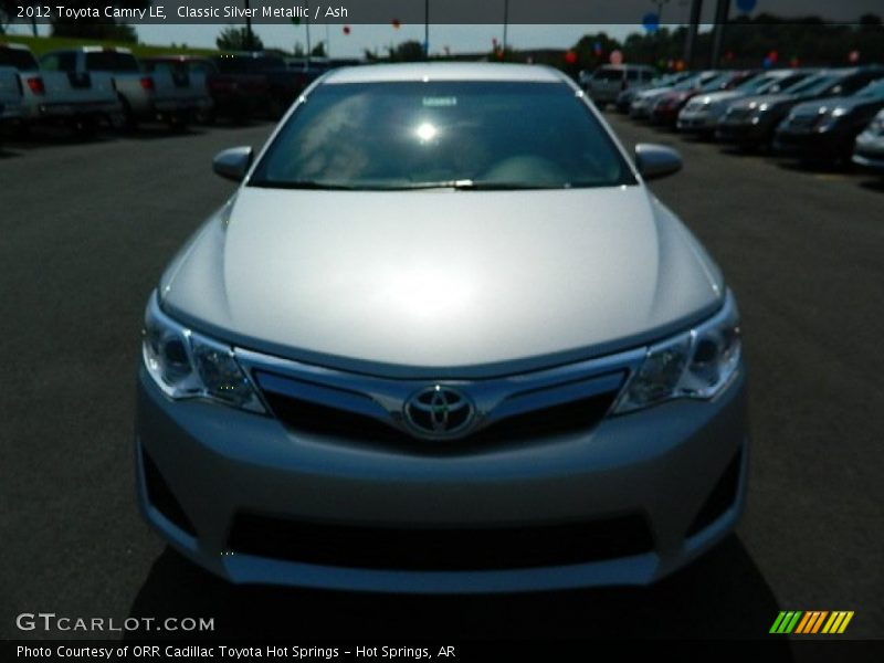 Classic Silver Metallic / Ash 2012 Toyota Camry LE