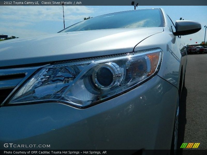 Classic Silver Metallic / Ash 2012 Toyota Camry LE