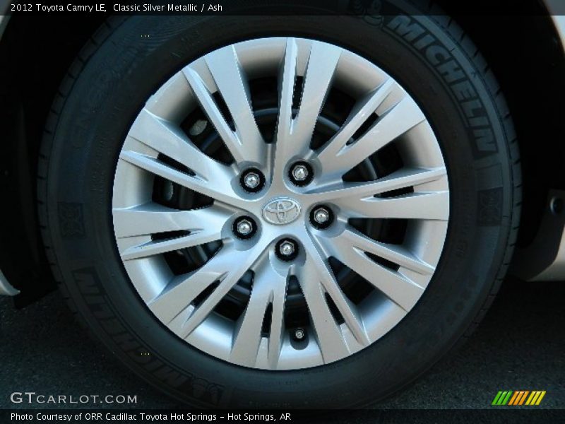 Classic Silver Metallic / Ash 2012 Toyota Camry LE