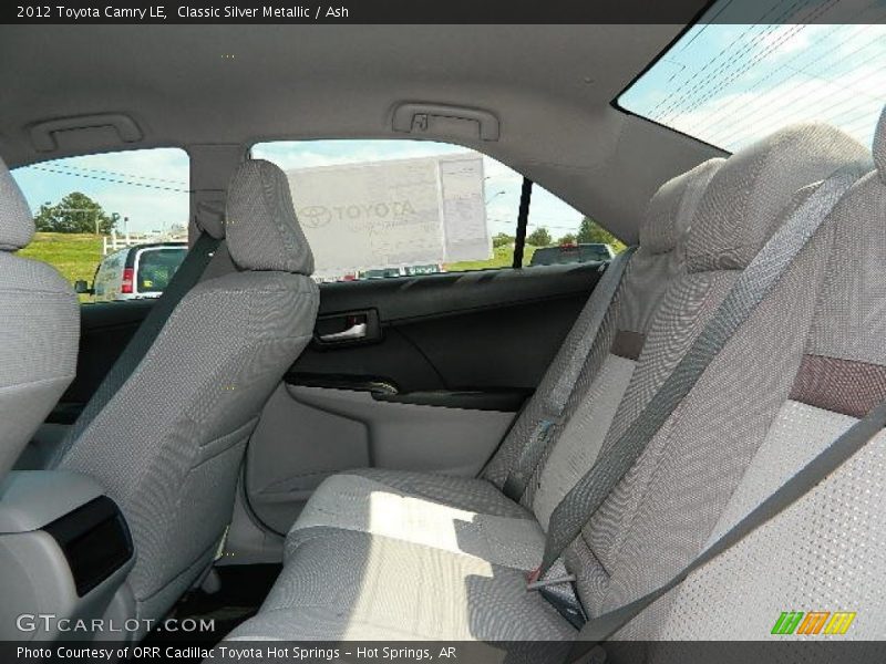 Classic Silver Metallic / Ash 2012 Toyota Camry LE