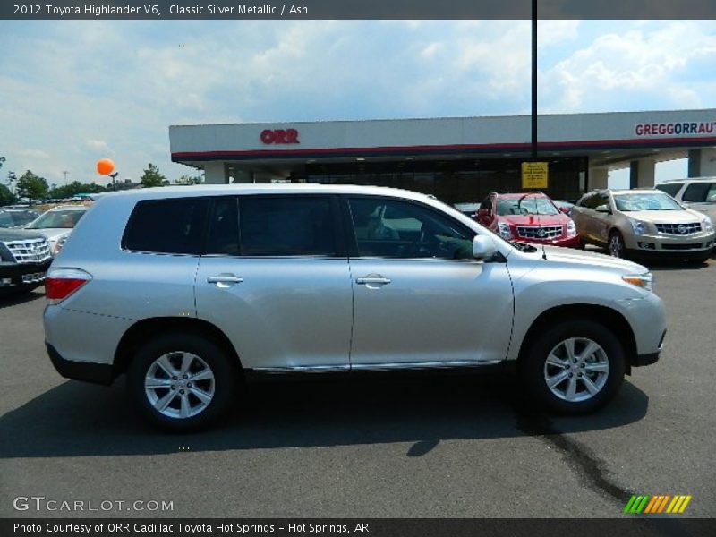 Classic Silver Metallic / Ash 2012 Toyota Highlander V6
