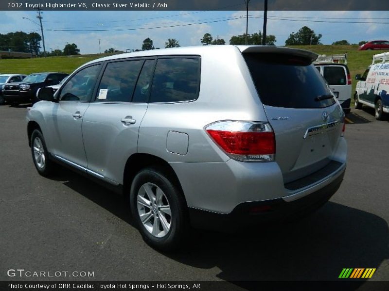 Classic Silver Metallic / Ash 2012 Toyota Highlander V6